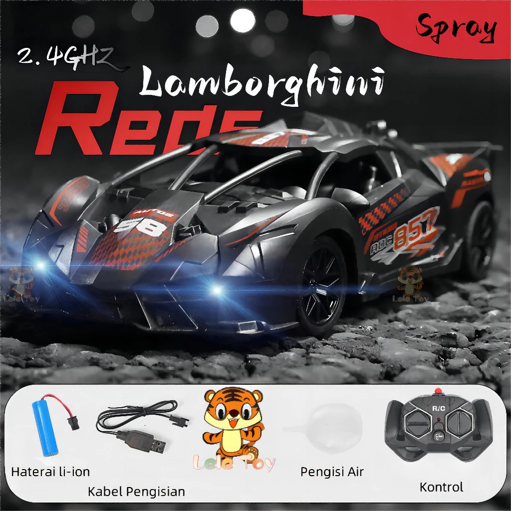  Lele Toys Dream Car Balap Drift RC Spray