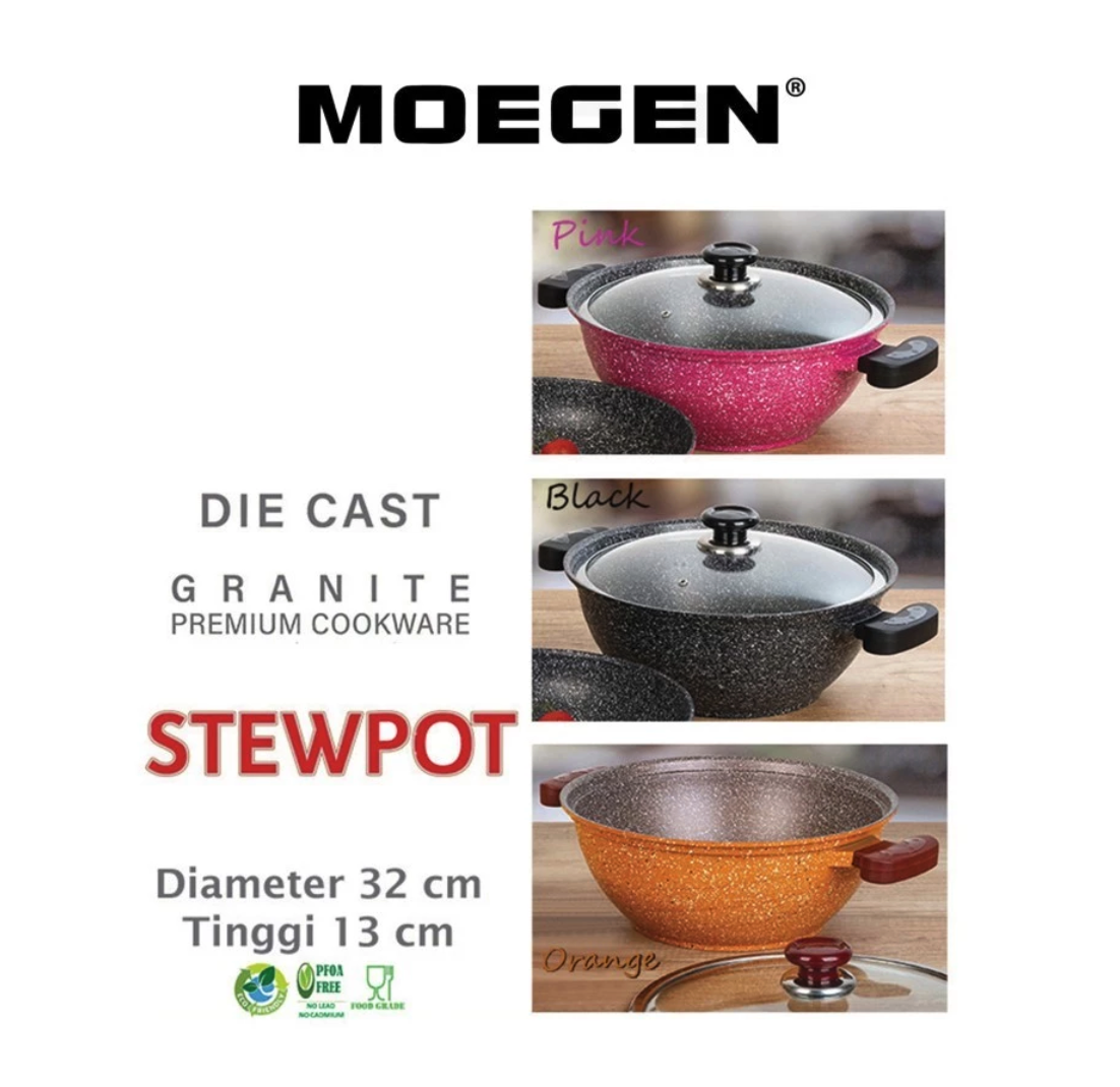  MOEGEN Stewpot Granite 32 cm