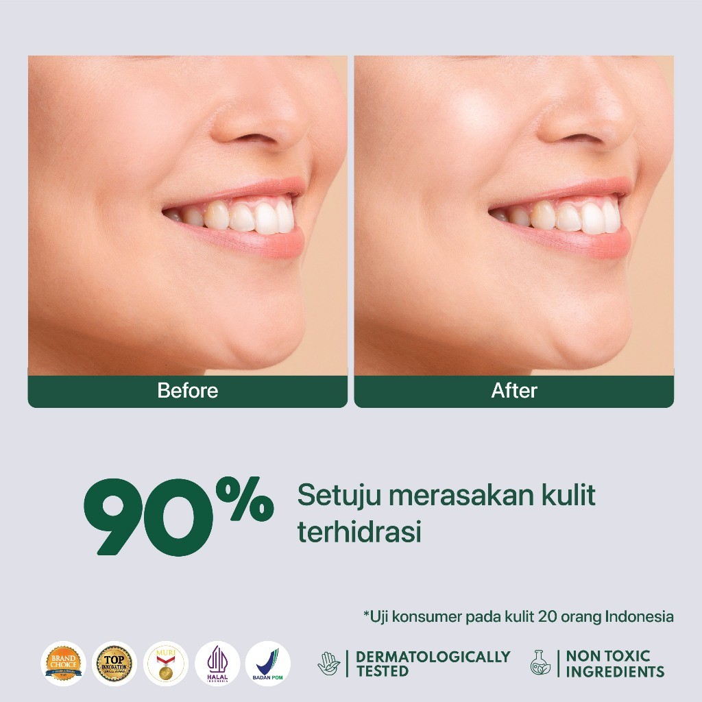 Penta Natural Kosmetindo N'PURE Cica Face Sheet Mask