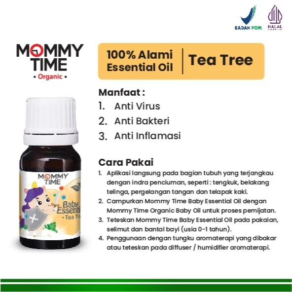 House of Phyto Mommy Time Baby Essential Oil Tea Tree