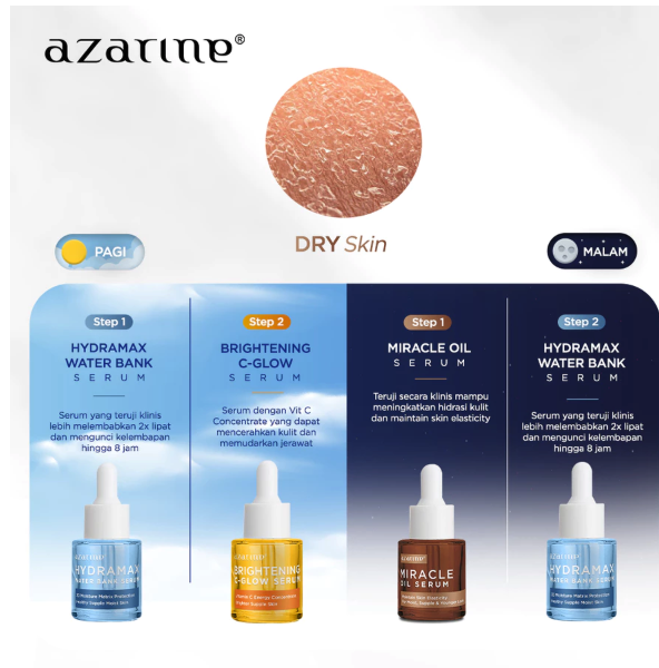 Wahana Kosmetika Indonesia Azarine® Hydramax Water Bank Serum