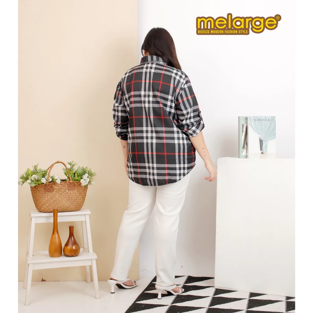  MELARGE Kemeja Jumbo Cewek 