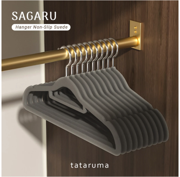  Tataruma Sagaru Hanger Non-Slip Suede
