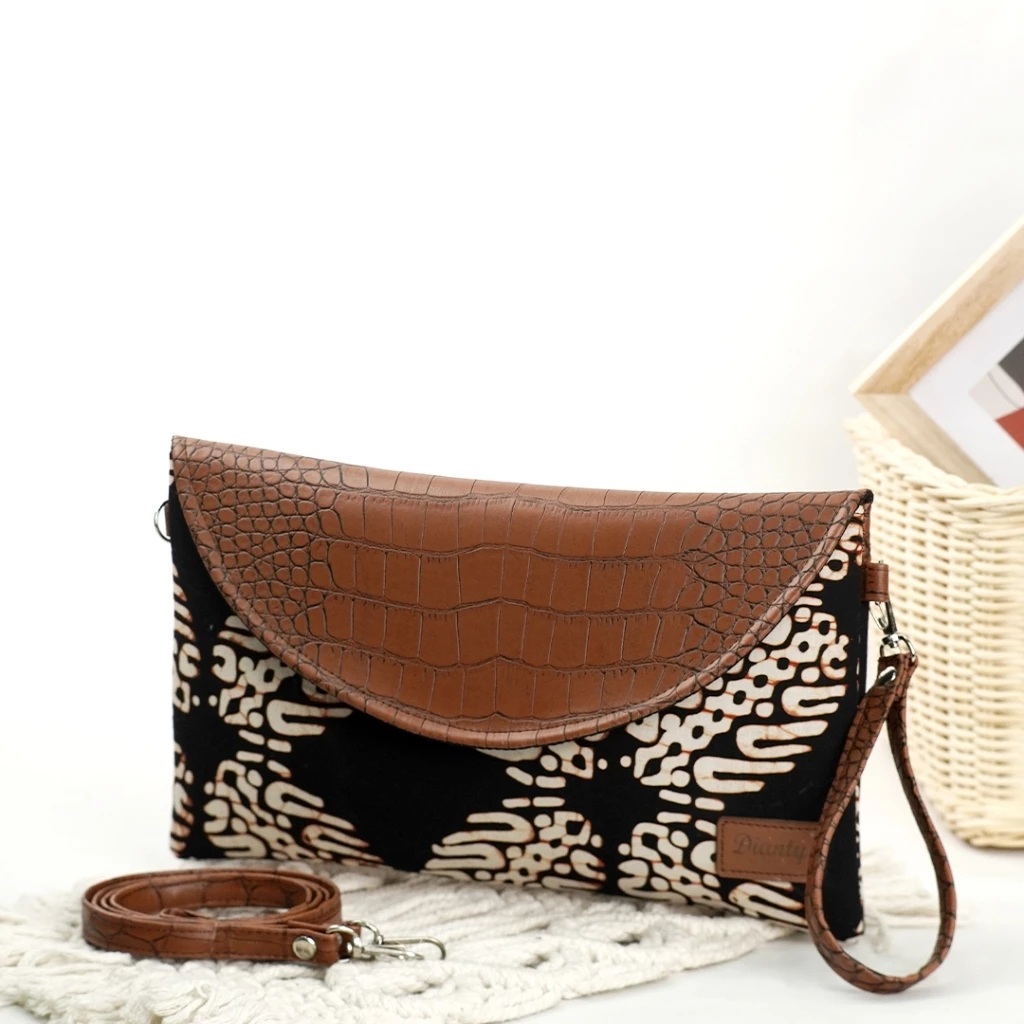 Arunika Bag Belvira Clutch Sling Bag Batik