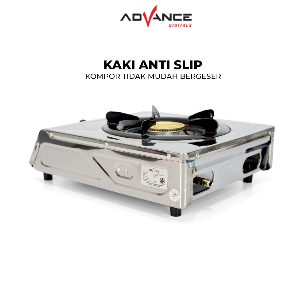 Advance Digitals Advance Kompor Gas 1 Tungku  GB6601S 