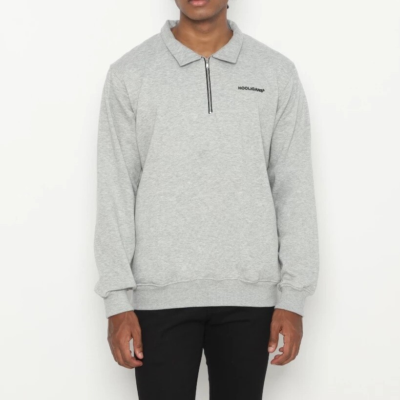 Hooligans Indonesia Hooligans Sweater Crewneck Bold Nakata Misty