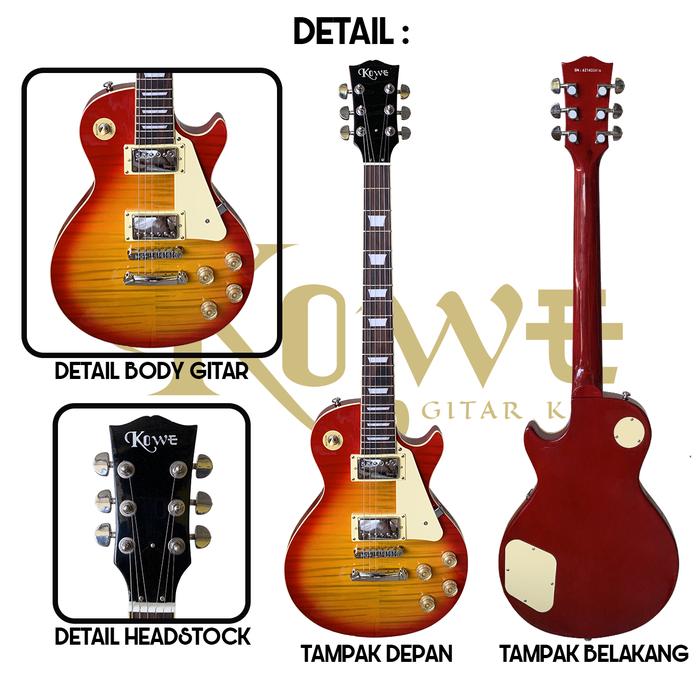 Kowe Gitar Listrik  3