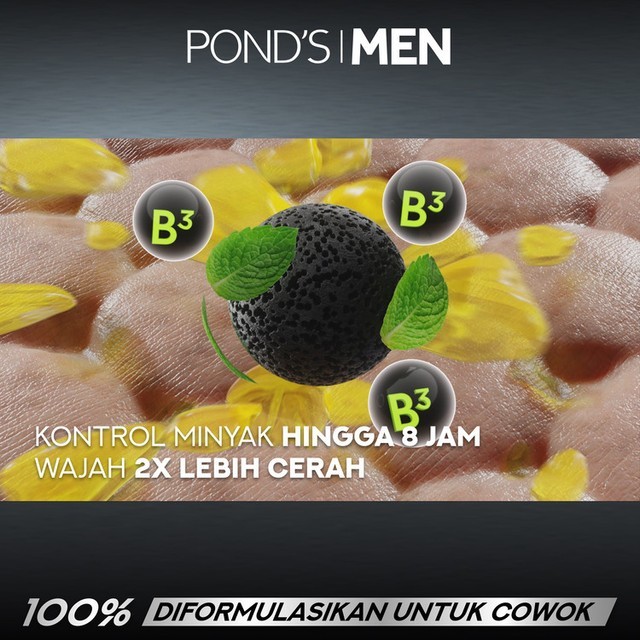 Unilever Pond's Men Ultra Bright Oil Fighter Facial Foam 