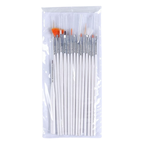 Set Kuas Nail Art 15 Pcs