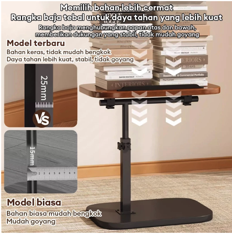BMZAR Meja Laptop Adjustable Portable 4