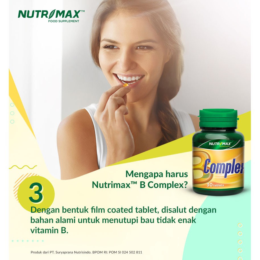 Suryaprana Nutrisindo Nutrimax™️ B Complex 