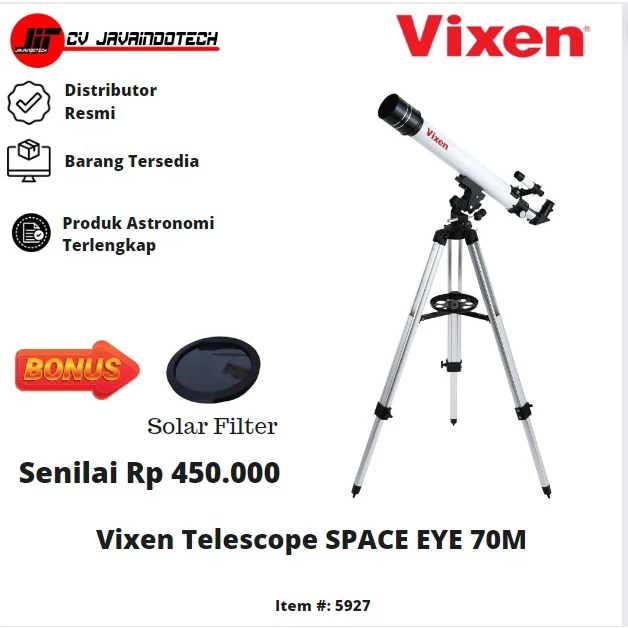 Vixen Space Eye 70mm AltAZ Refraktor