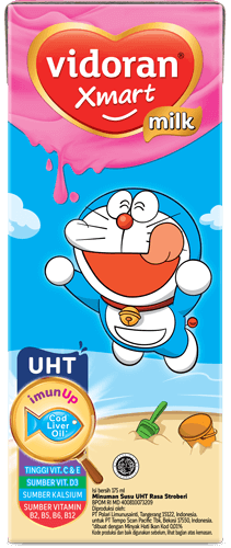 Xmart UHT Rasa Strawberry