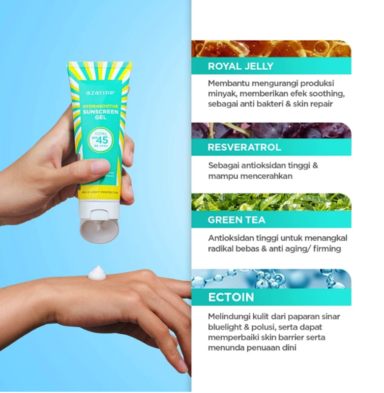 Azarine® Hydrasoothe Sunscreen Gel SPF 45 PA++++