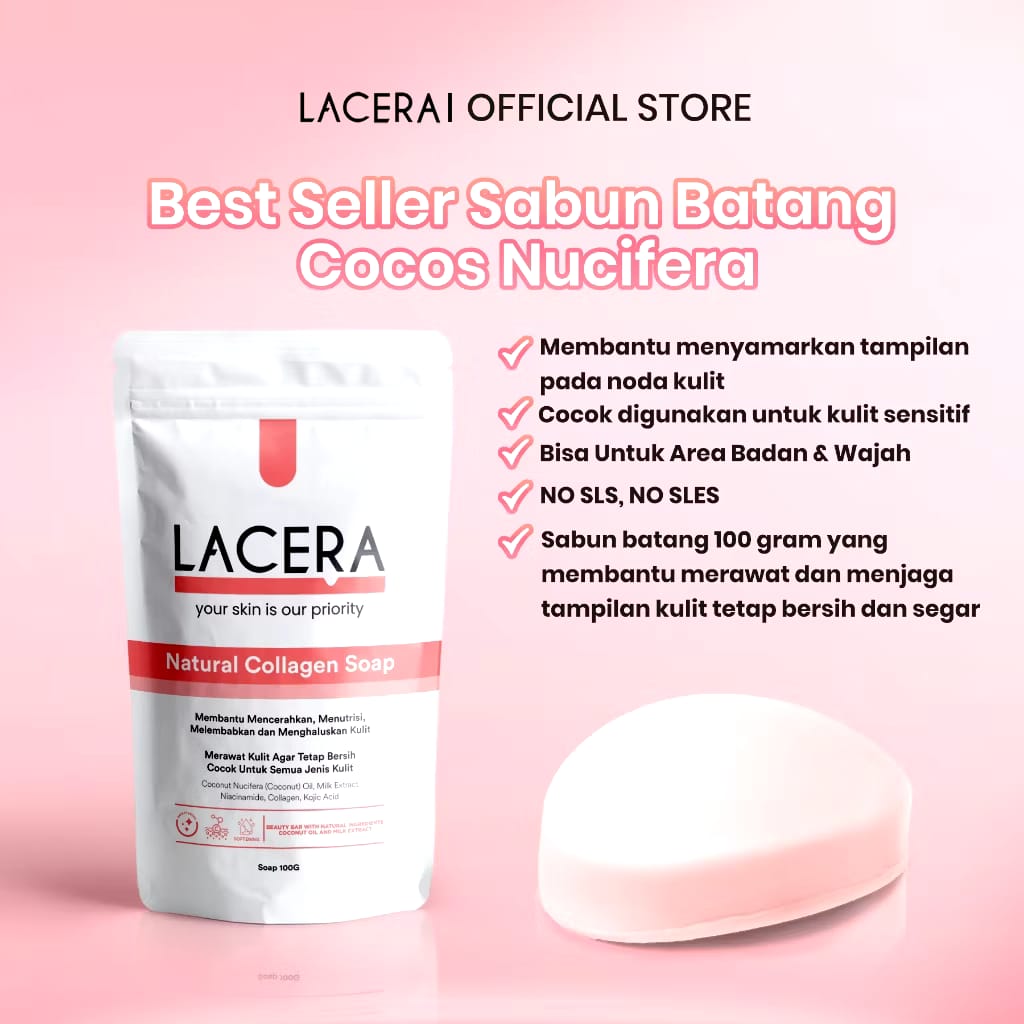 Lacera Natural Collagen Soap