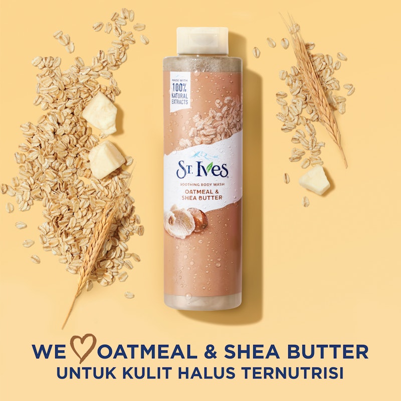St. Ives Soothing Oatmeal & Shea Butter Body Wash 4