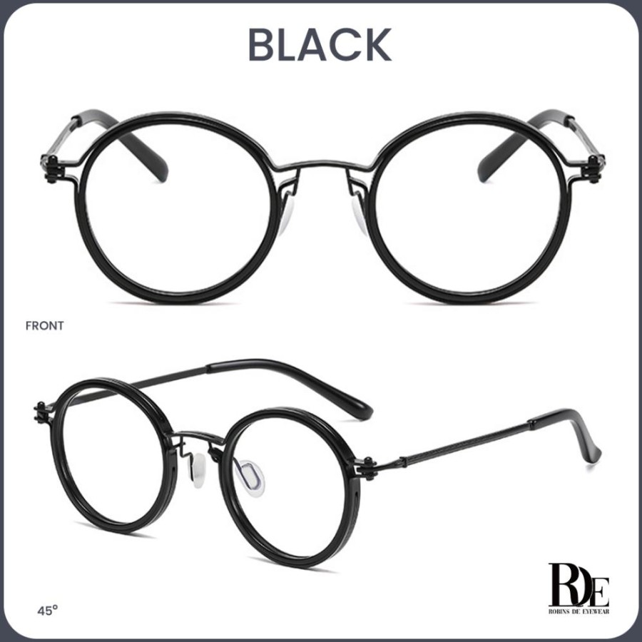 Robins Kacamata Bulat RDE 10749 3