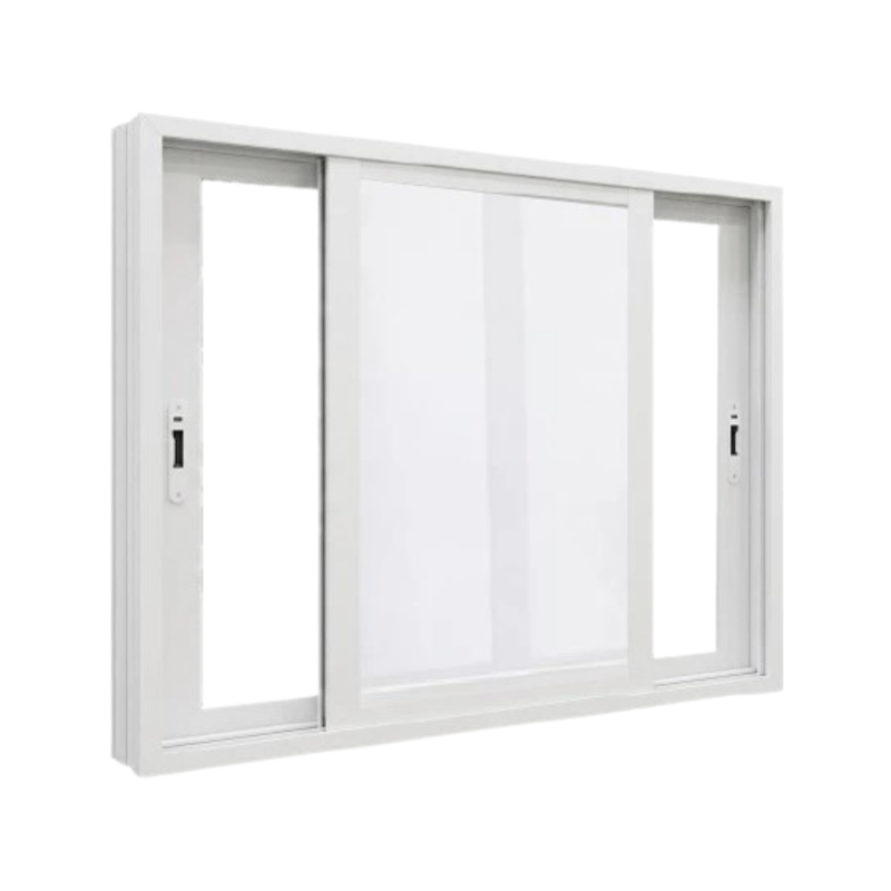 Tidy Aluminium Window Double Sliding Putih 120 x 100 cm 1