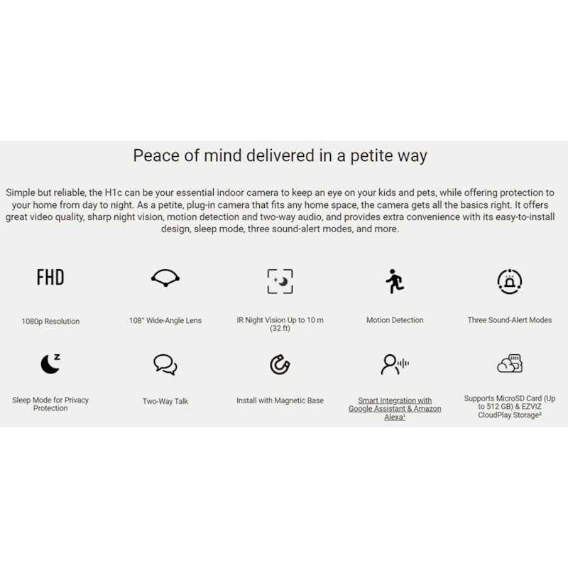 EZVIZ Smart Home IP Camera 4