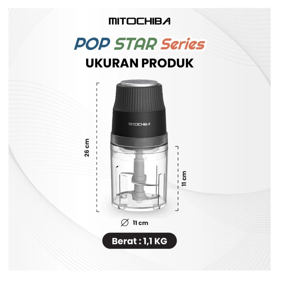 Mahakarya Sukses Indonesia Mitochiba Chopper Pop Star Series CH150