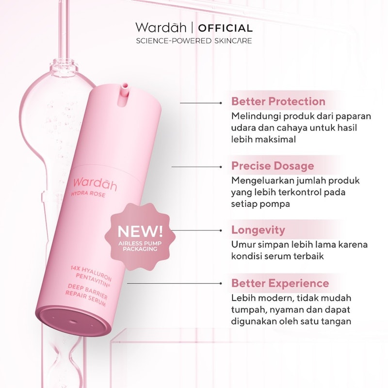 Hydra Rose 14X Hyaluronic Pentavitin Deep Barrier Repair Serum 4