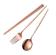 null Eatkit Sendok Garpu Sumpit Stainless Rose Gold Set 1