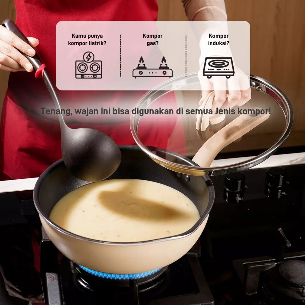 Groupe SEB Tefal One Pick Pot Pan 22 cm