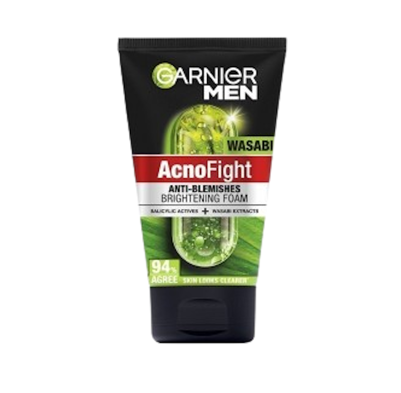 AcnoFight Wasabi Brightening Foam Facial Cleanser 1