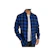 Cotton Well Cotton Well Long Sleeve Flannel Shirt Collection Midnight Blue 1