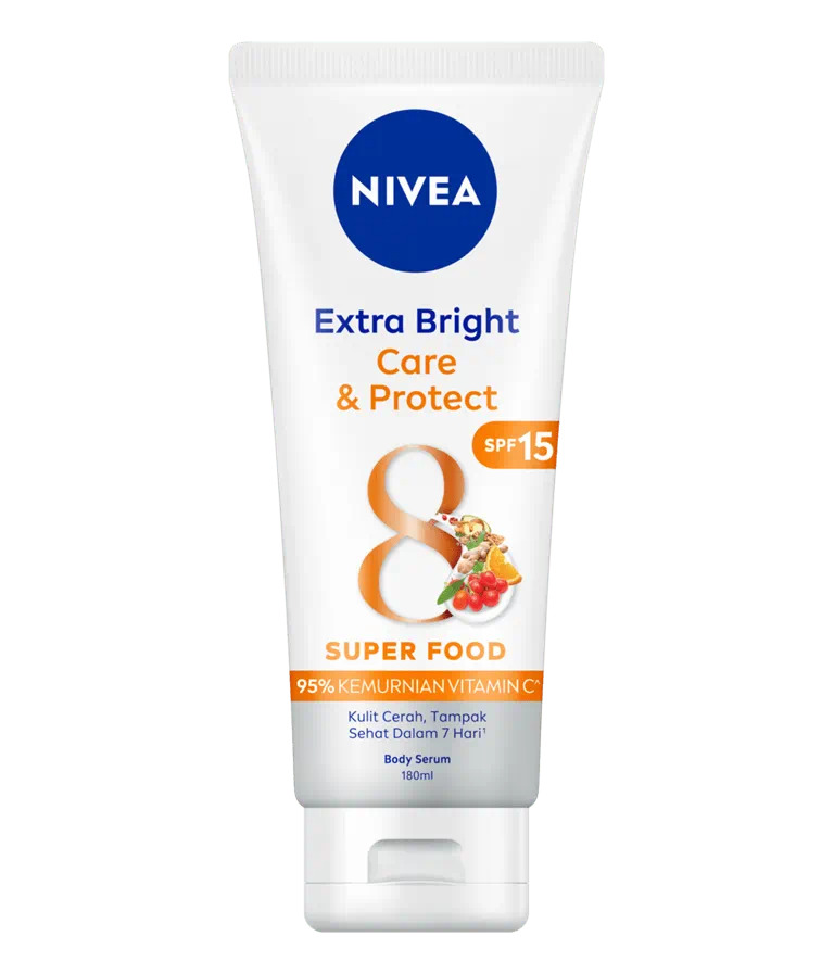 NIVEA ｜ Extra Bright Care & Protect 8 Super Food Body Serum