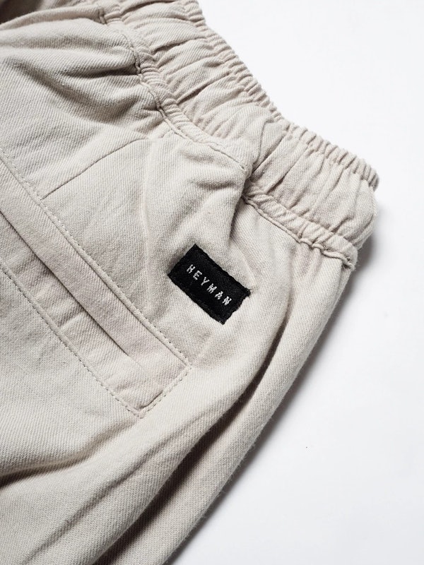Hey Man Relax Ankle Pants Cream 5