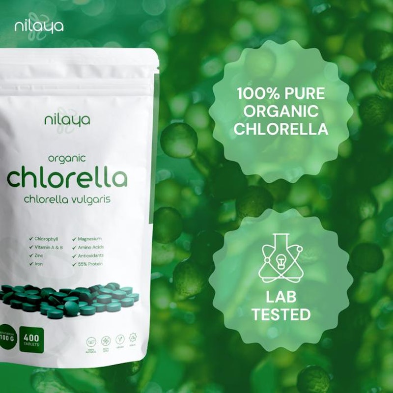 NILAYA Organic Chlorella Tablet 5