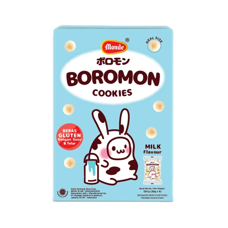 Monde Boromon Cookies Milk