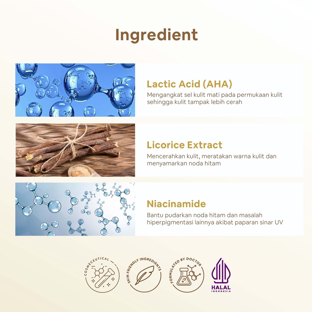 Ella Karunia Estetika Ella Skincare Shower Cream Milk Brightening and Moisturising