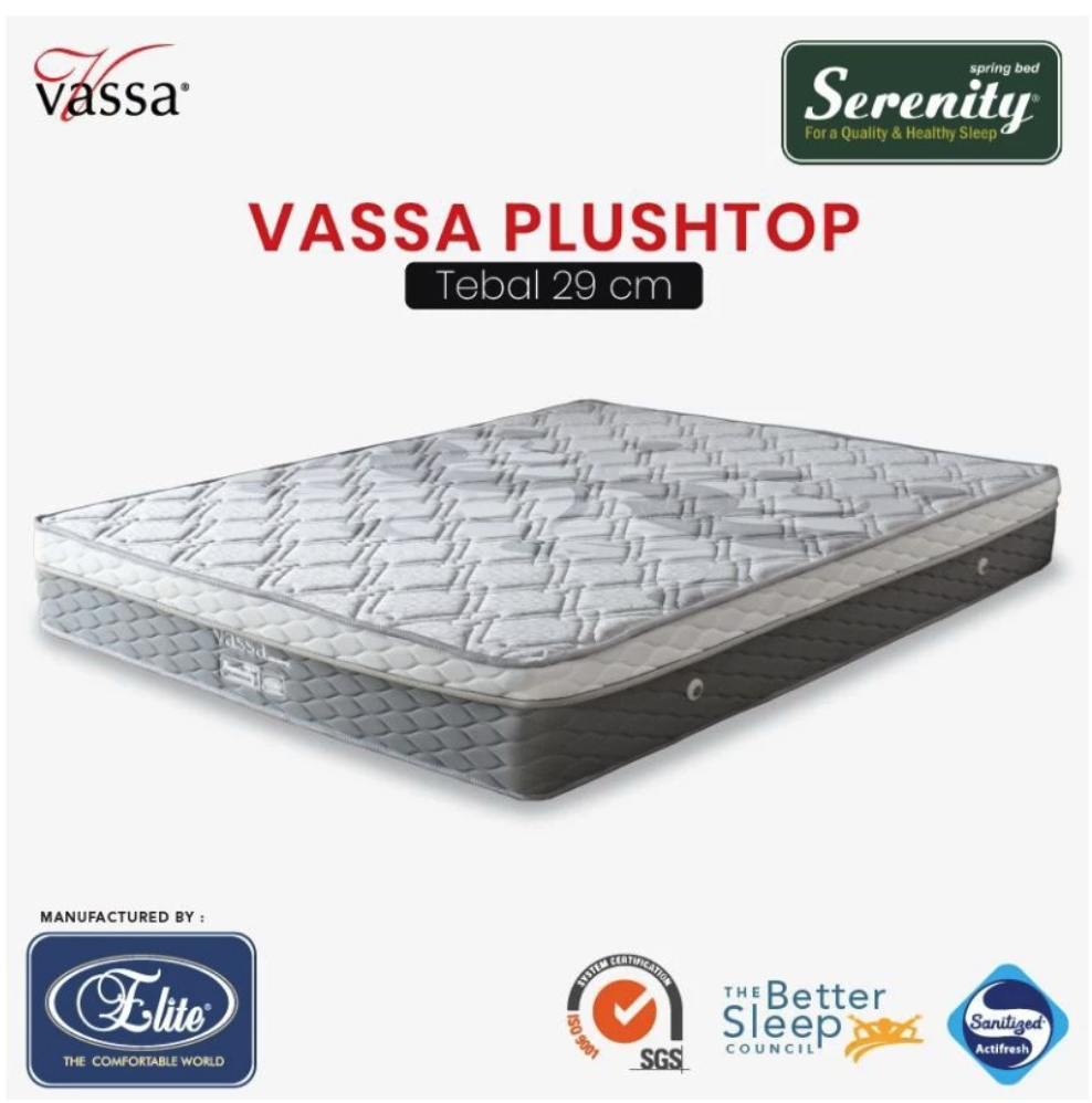 Royal Abadi Sejahtera Serenity Vassa Plushtop by Elite Springbed