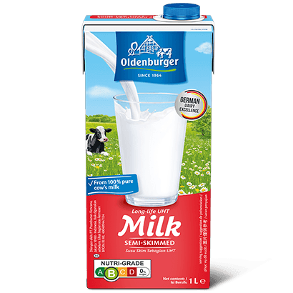 Oldenburger Semi-Skimmed Milk 1.5% Fat 1 L