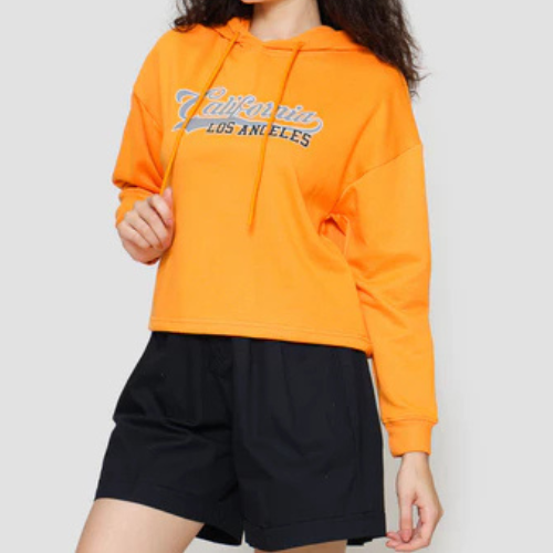 Matahari Department Store Nevada Crop French California Sweater Wanita