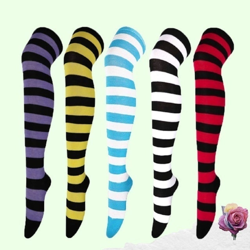 Over Knee Socks Motif Belang 1