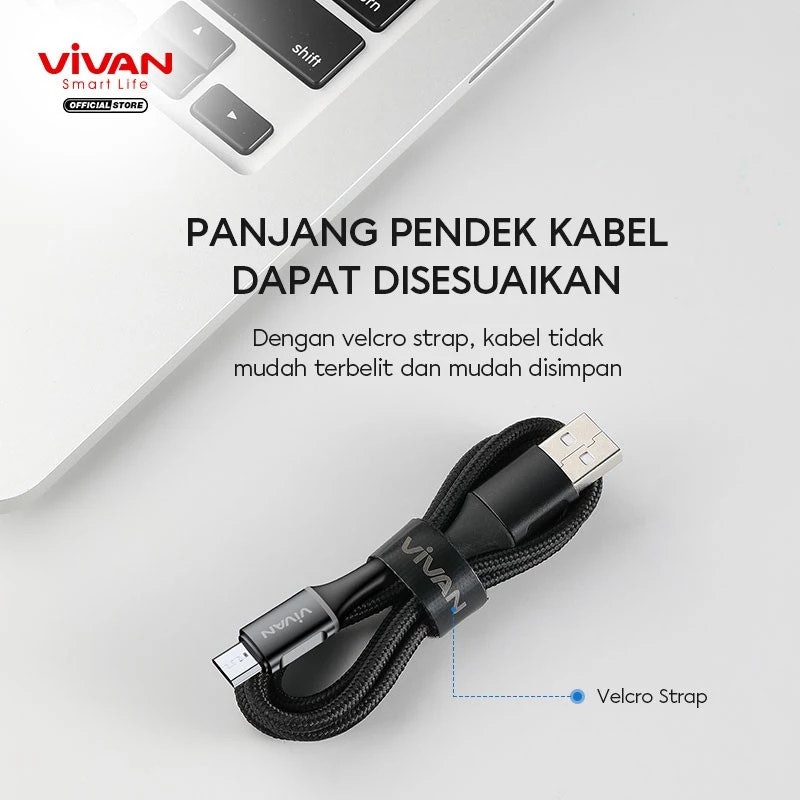 Vivan USB-A to Micro Cable 5