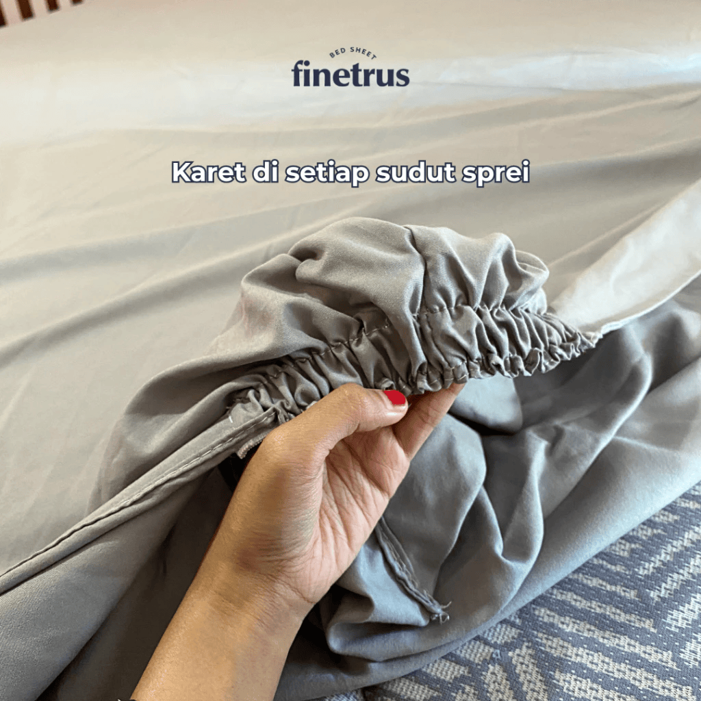  Finetrus Bedcover Set Sprei Microtencel