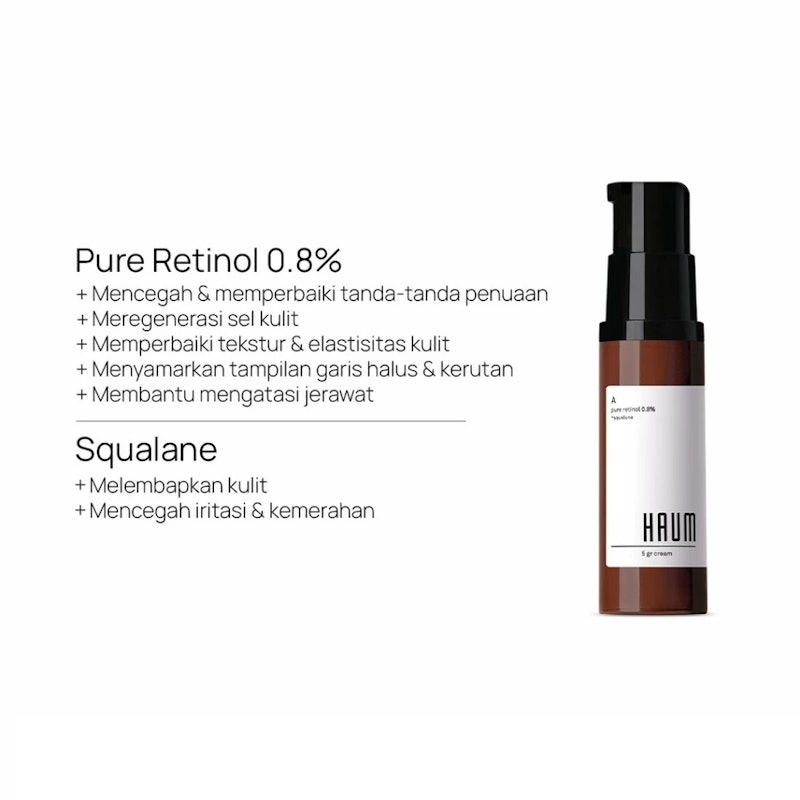 HAUM A Serum Pure Retinol 0,8% + Squalane 4