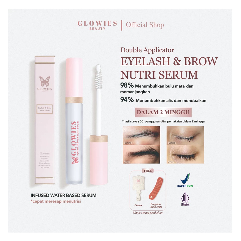  GLOWIES BEAUTY Eyelash & Brow Nutri Serum