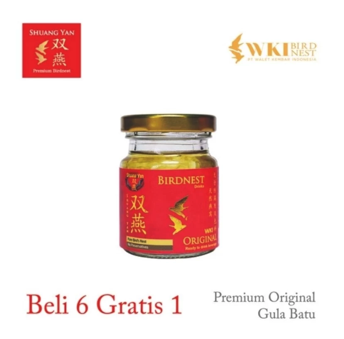 Walet Kembar Indonesia Shuang Yan Birdnest Drink Premium Original