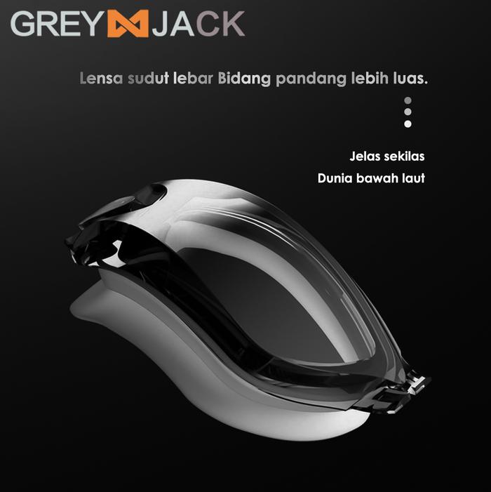 Grey Jack Swimming Goggles Mirror Lens  2