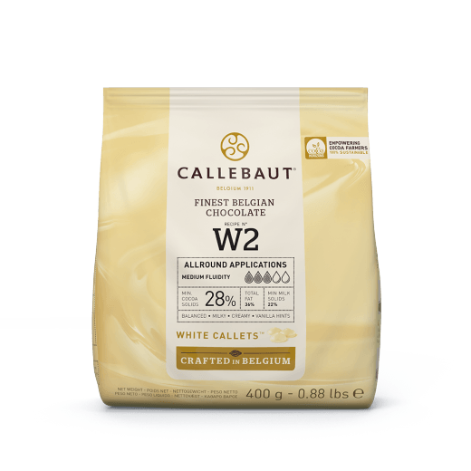 Callebaut White Chocolate Couverture W2