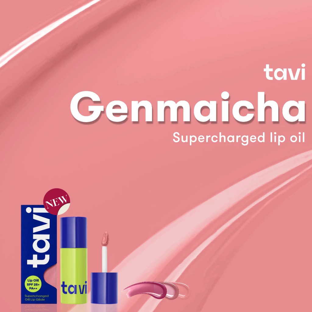 Tavi Supercharged Oil Lip Glide Genmaicha 4