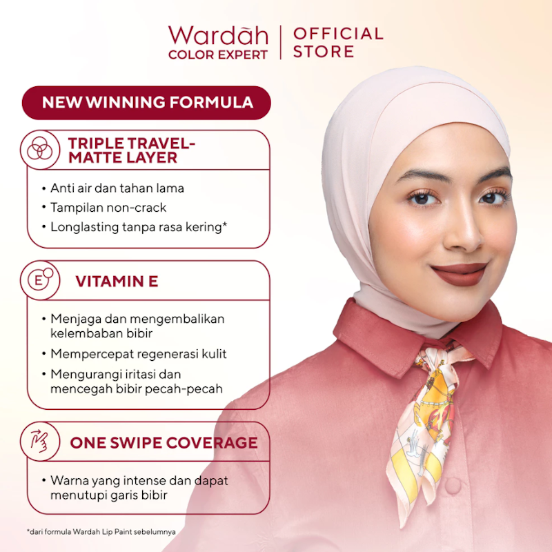 Colorfit Last All Day Lip Paint Around the World Edition 18 Majestic Marrakesh 4
