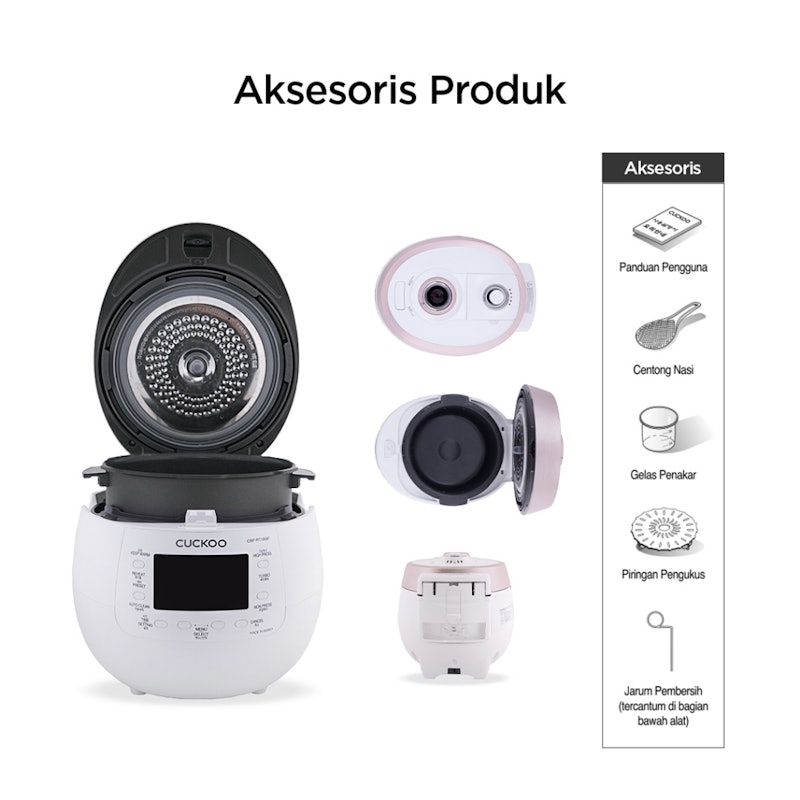 CUCKOO Twin Pressure Rice Cooker 1.8 L 5