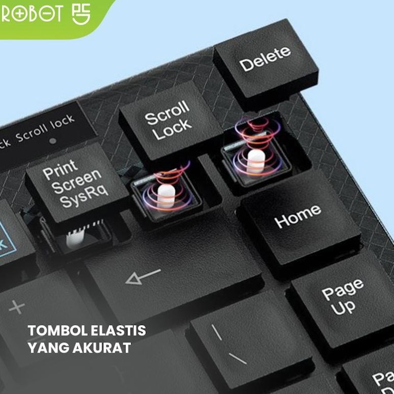 ROBOT Mini Wired Keyboard 4