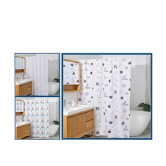 Tirai Kamar Mandi Motif